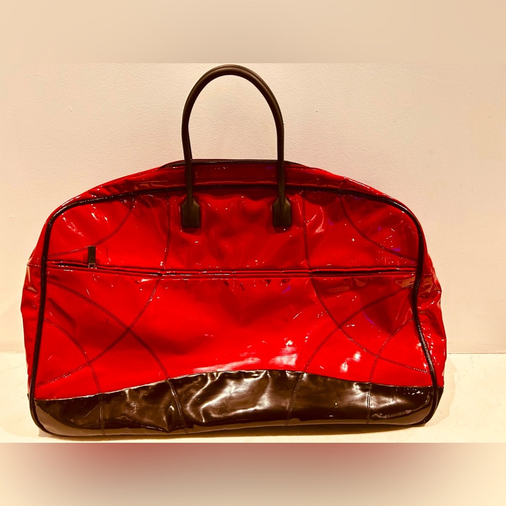 Patent leather Miu Miu travel bag